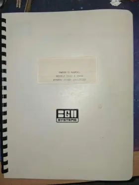 00400 BGW Manual Power Amp
