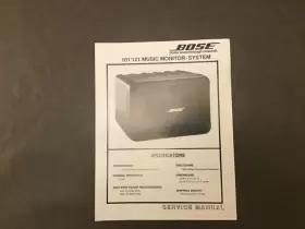 101-121 BOSE Music Monitor Service Manual