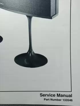 901-VI BOSE Service Manual Reflecting Loudspeaker Photocopy #2