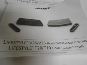 V35-V25 BOSE Lifestyle Manual Operating Guides #3