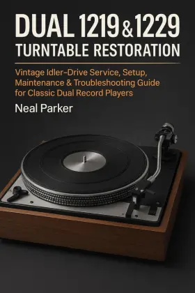 798298607148 IDLER Drive Turntable Repair Classic Record
