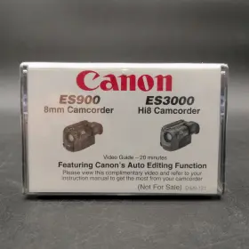 ES3000-ES900 CANON Video Instruction Featuring Auto Editing