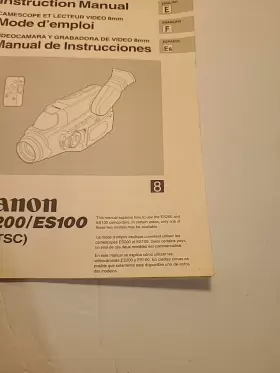 GR-DVM90 CANON Owners Manual Camcorder Video #2