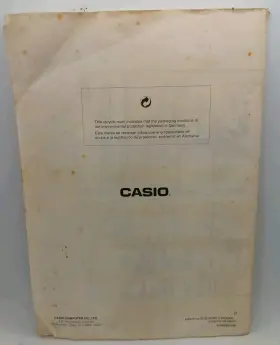 CTK591-593-ES-1 CASIO Keyboard Users Owners Manual #2