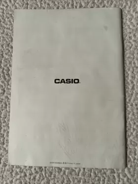 SA04150062A CASIO Operation Manual Printed #2