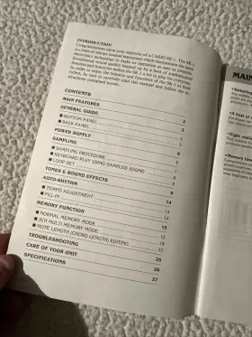 SA04150062A CASIO Operation Manual Printed #3