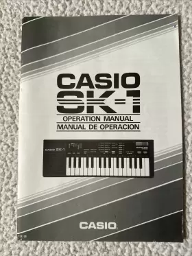 SA04150062A CASIO Operation Manual Printed