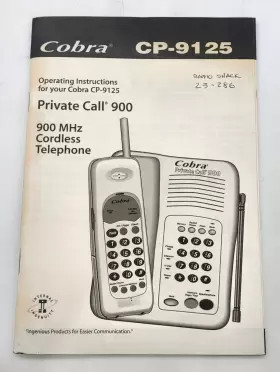 480-282-P-001 COBRA ELECTRONICS CORP Private Cordless #2