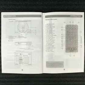 DVD-206 COBY Owners User Manual Pgs Player Inserts Cd