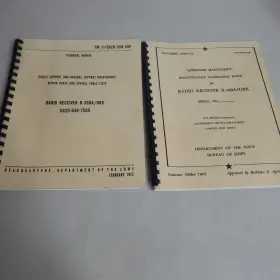 11-5820-358-34P COLLINS Radio Receiver Urr Tools Manuals Army
