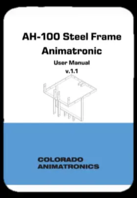 AH-100 COLORADO ANIMATRONICS Manuals Head Controller