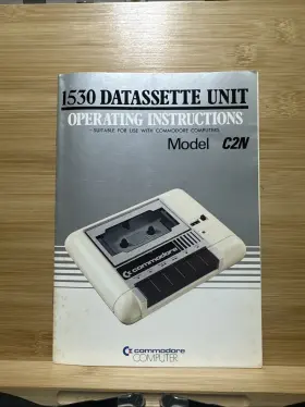 320970 COMMODORE Datassette Unit Operating