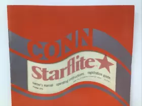 MODEL-316 CONN Starflite Organ Owners Manual Operating #2