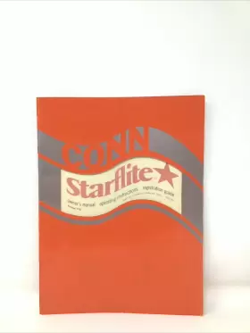 MODEL-316 CONN Starflite Organ Owners Manual Operating