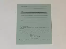 Dbx Noise Reduction System Instruction Manual And Warranty - #3