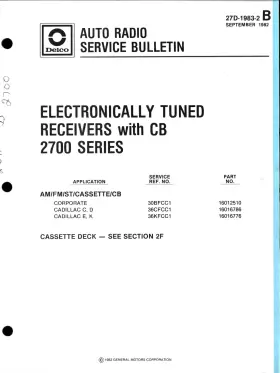 27D-1983 DELCO Service Manuals #2