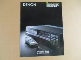 DCD-330-1700 DENON Audio Brochures Receivers Turntable Cd #2