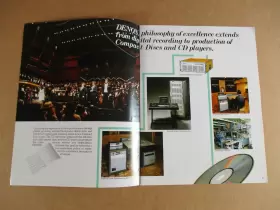 DCD-330-1700 DENON Audio Brochures Receivers Turntable Cd #3