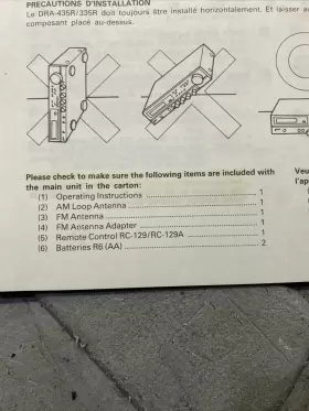 DRA-435R-335R DENON Operating Manual #2