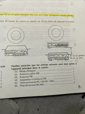DRA-435R-335R DENON Operating Manual #3