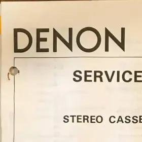 PMA-980R DENON Amplifier Service Manual
