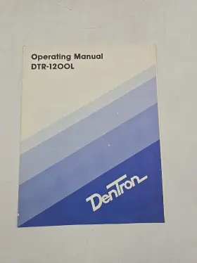 DTR-1200L DENTRON Linear Amplifier Operating Manual Schematic