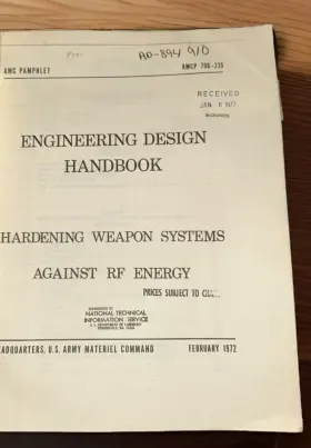 AD-894 DEPARTMENT OF COMMERCE Engineering Design Handbook Rf #3