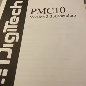 PMC10 DIGITECH Addendum