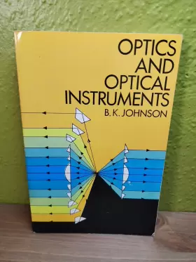 60642-2 DOVER PUBLICATIONS Optics Optical Johnson