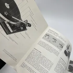439-3 DUAL ELECTRONICS Turntable Owners Manual #2
