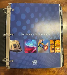ETCCATALOG2000 ELECTRONIC THEATRE CONTROLS Specs Catalog