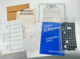 70-6082 EMERSON RADIO CORP Tv Owners Manual Schematics