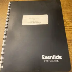 PTC960 EVENTIDE Instruction Manual Precision Tape Controller