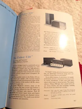 00001968 FISHER Handbook Catalog Audio Fi Amplifier Stereo #3