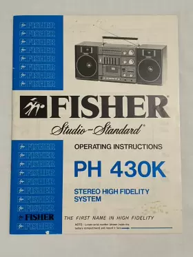 1316-4169-02800 FISHER Stereo Fi Operating Manual
