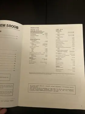5800B FISHER Cabinet Service Manual #3