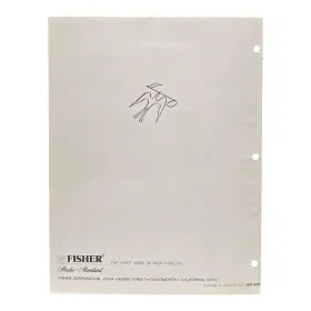 CA-350 FISHER Integrated Stereo Amplifier Service Manual #2