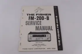 FM-200-B FISHER Tuner Service Manual