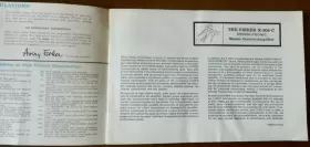 N1158-102 FISHER Stereophonic Amplifier Operating Manual #3