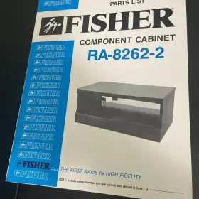 RA-8262-2 FISHER Service Manual Cabinet