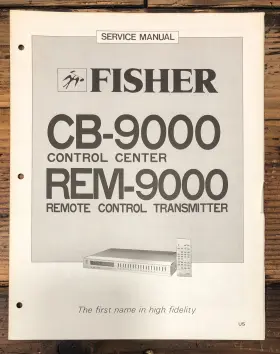 REM-9000 FISHER Remote Control Service Manual