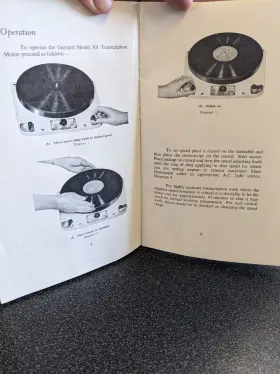 37193 GARRARD Turntable Manual #3