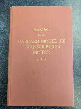 37193 GARRARD Turntable Manual