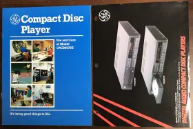 29-9824-84 GE Cd Disc Player Care Manual General Electric