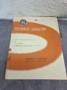 56TP-152 GE General Electric Laboratory Ntsc Television