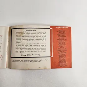 G42K GE Automatic Grill Waffle Baker Instruction Manual #3