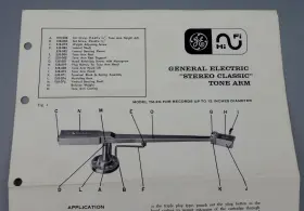 TM-2G GE General Electric Hifi Stereo Classic Tone Arm #2
