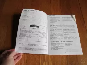 GCT1304M GOLDSTAR Tv Owners Manual Instruction Care #3