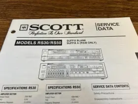 RS30 H.H. SCOTT Receiver Service Manual Schematic