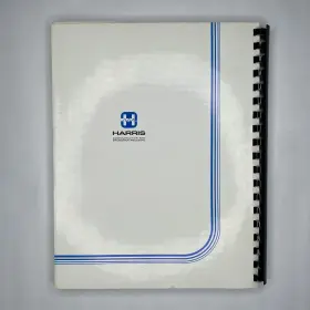 RF-104 HARRIS Hf Linear Power Amplifier Instruction Manual #2